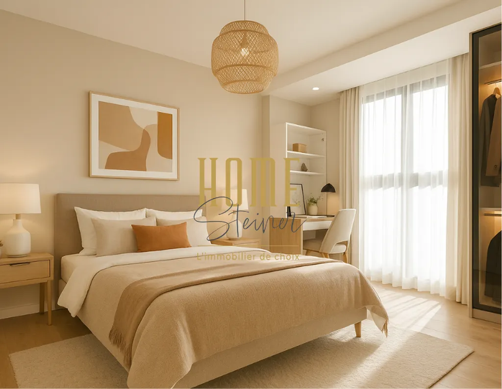 Une chambre spacieuse 