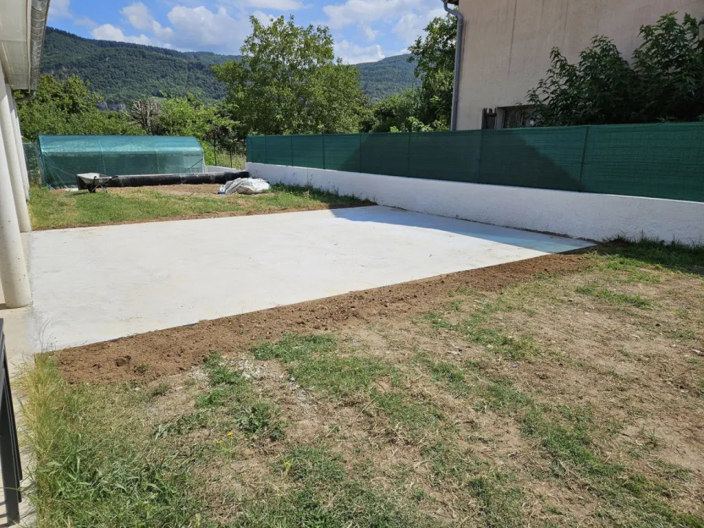 Terrassement à Saint-Priest 