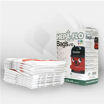 Sacs aspirateur poussière Numatic Nupro lot de 10, consommables professionnels haute filtration pour aspiration efficace des poussières et protection moteur des aspirateurs Numatic – disponibles à Mont-de-Marsan, Landes (40), Nouvelle-Aquitaine et toute l