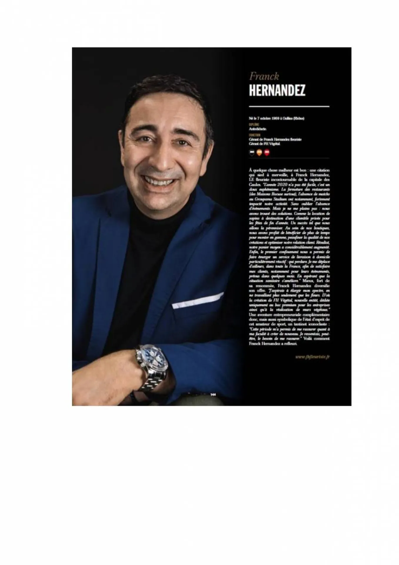 La Magie des Fleurs par Franck Hernandez