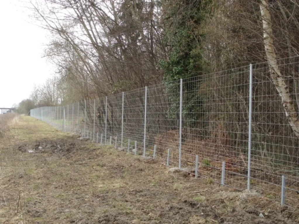 création d'une clôture anti-gibier dans l'Eure 27