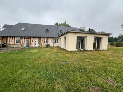 À vendre maison ancienne de 210m² sur un terrain de 5000m² située au Thuit-Signol