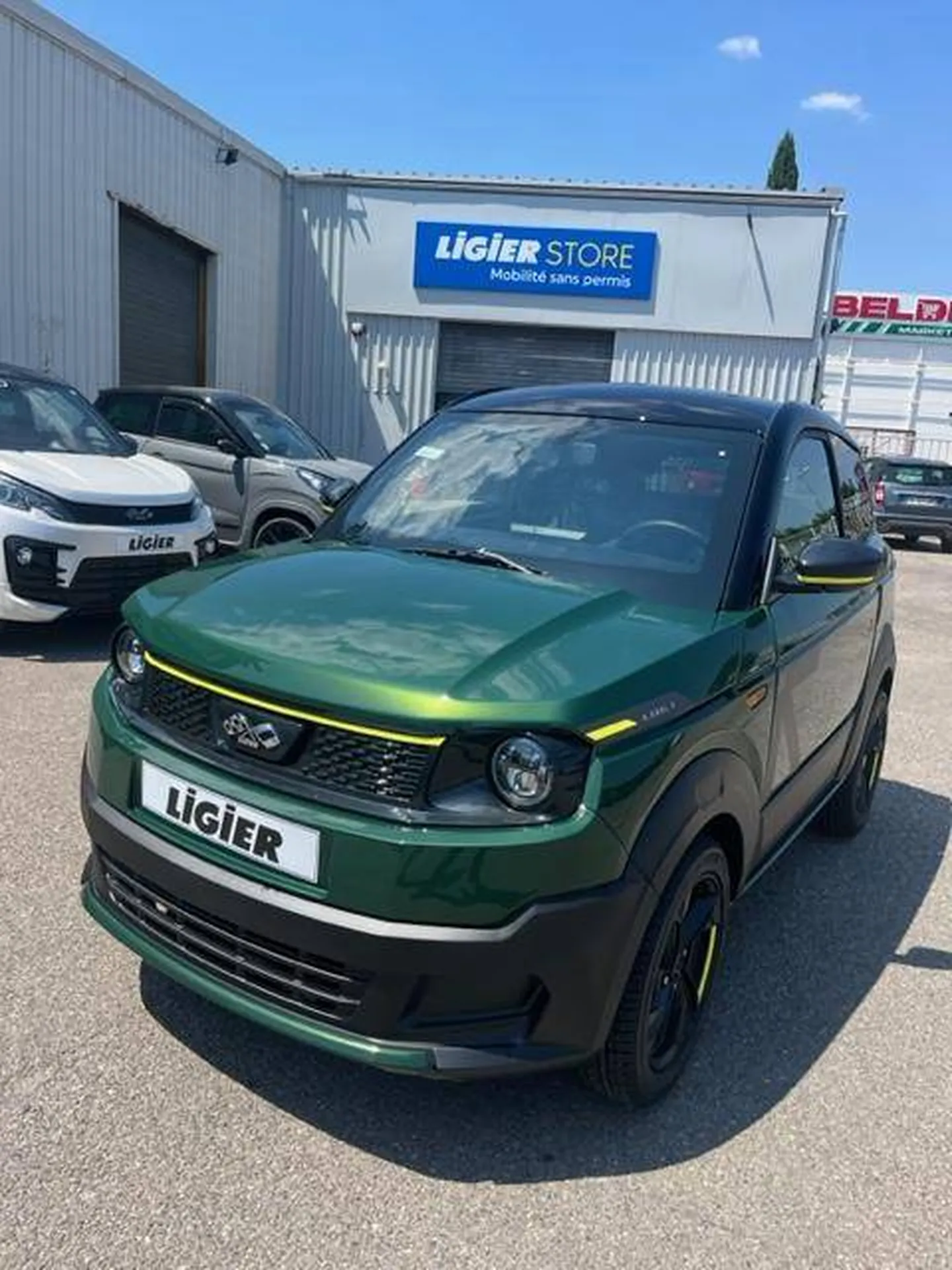 voiture sans permis Ligier Myli à aix en provence