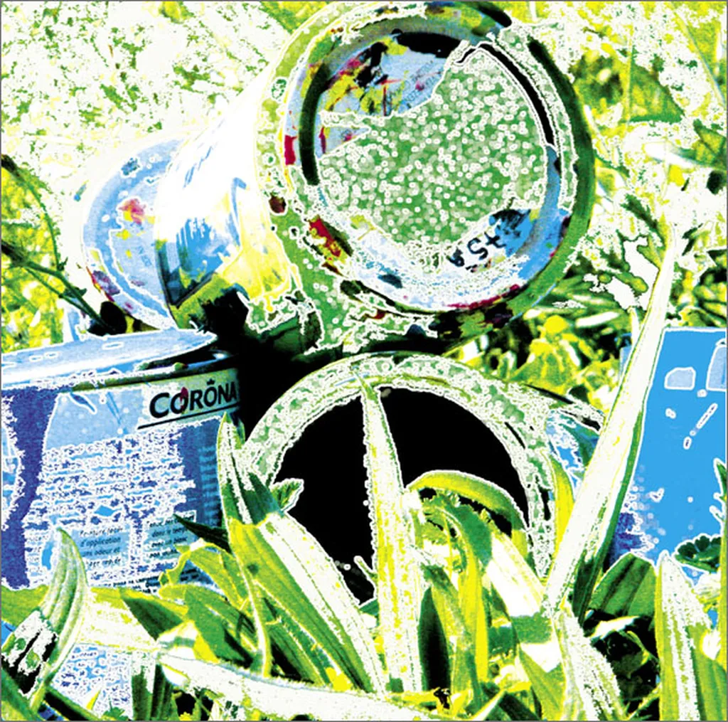 Les pots dans le près 50x50cm