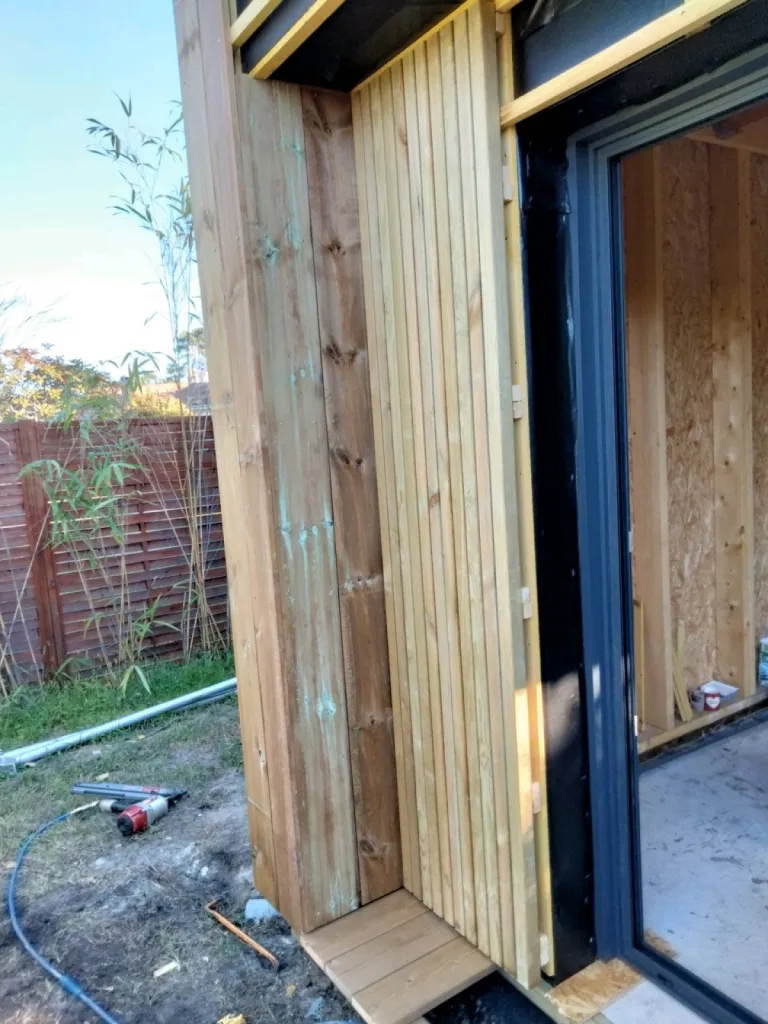 Deux sortes de bardages