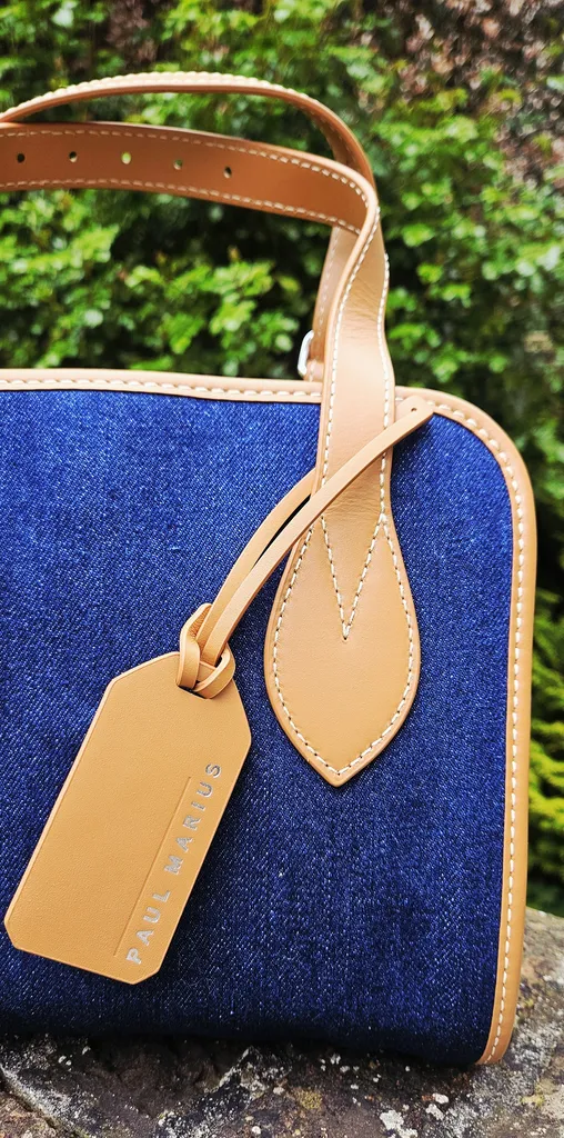 Sac Paul Marius le Cabas S Escapade Denim Brut chez Evasion à Eu