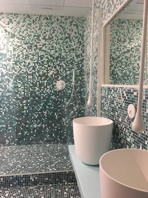 salle de bain mosaïque bisazza lyon