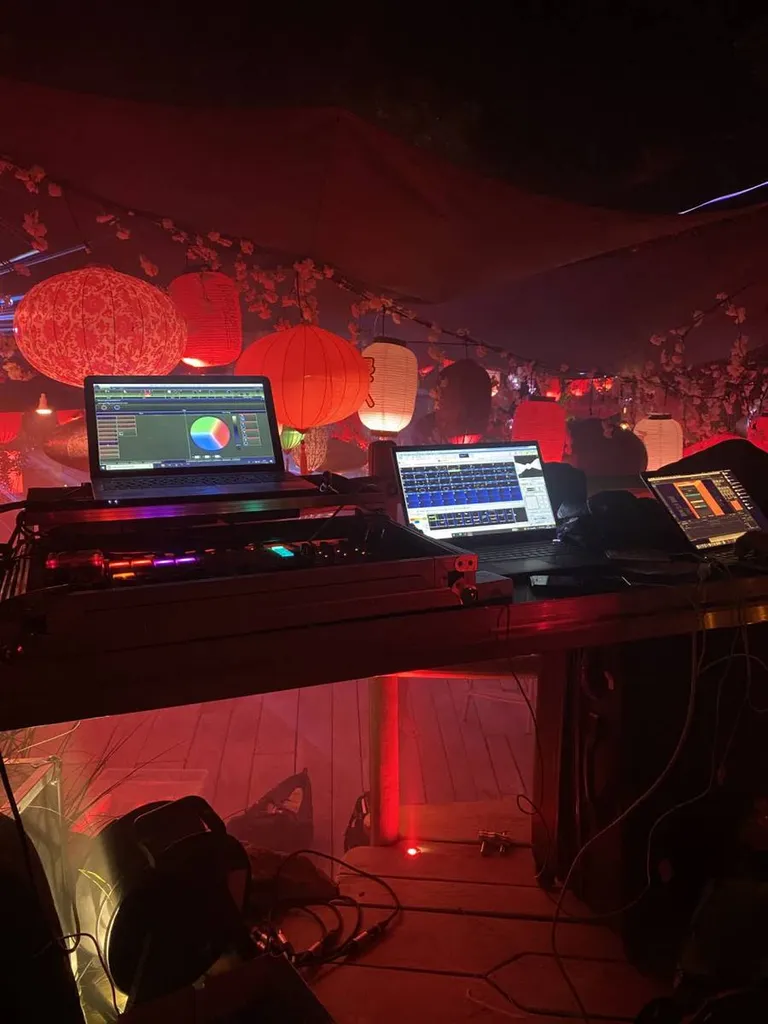 Prestation sonorisation et lumière soirée intrusion Saint Tropez Var 83