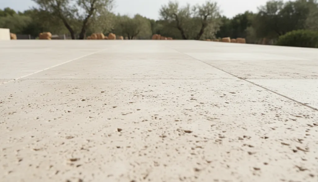 traitement de terrasse en pierre calcaire à Pessac