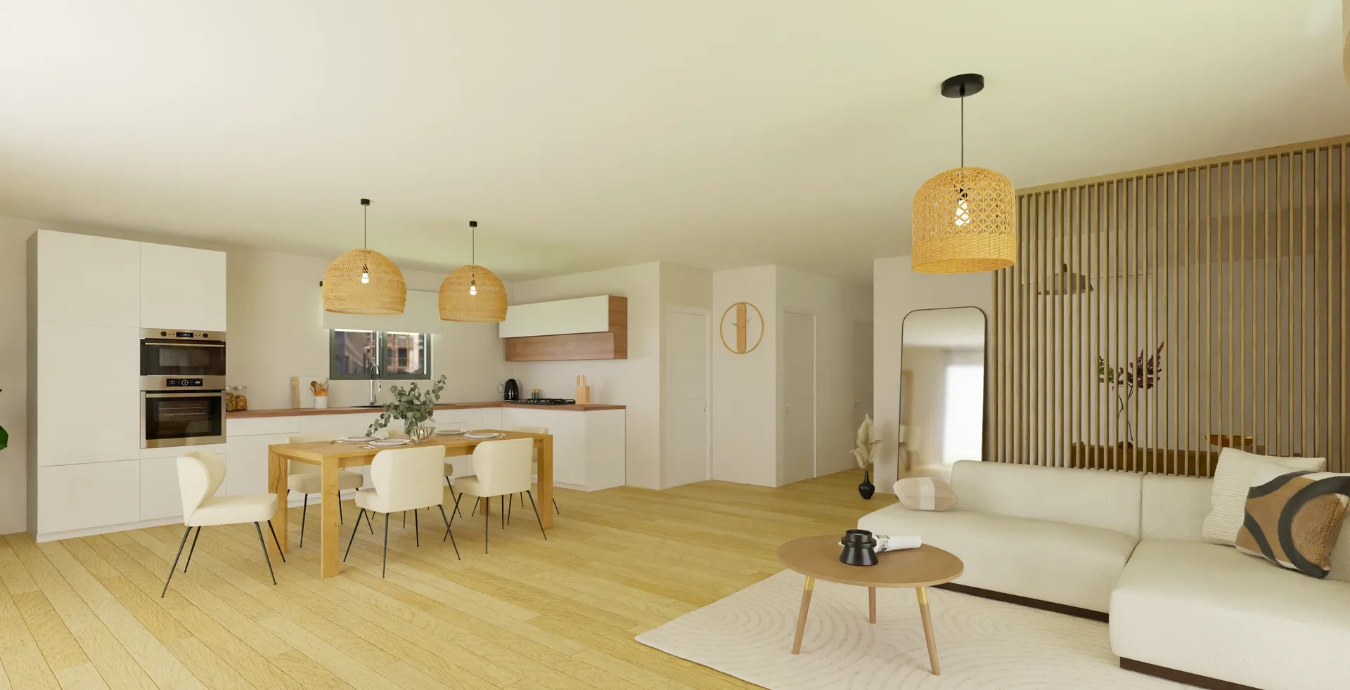 Maison droite de 115 m²