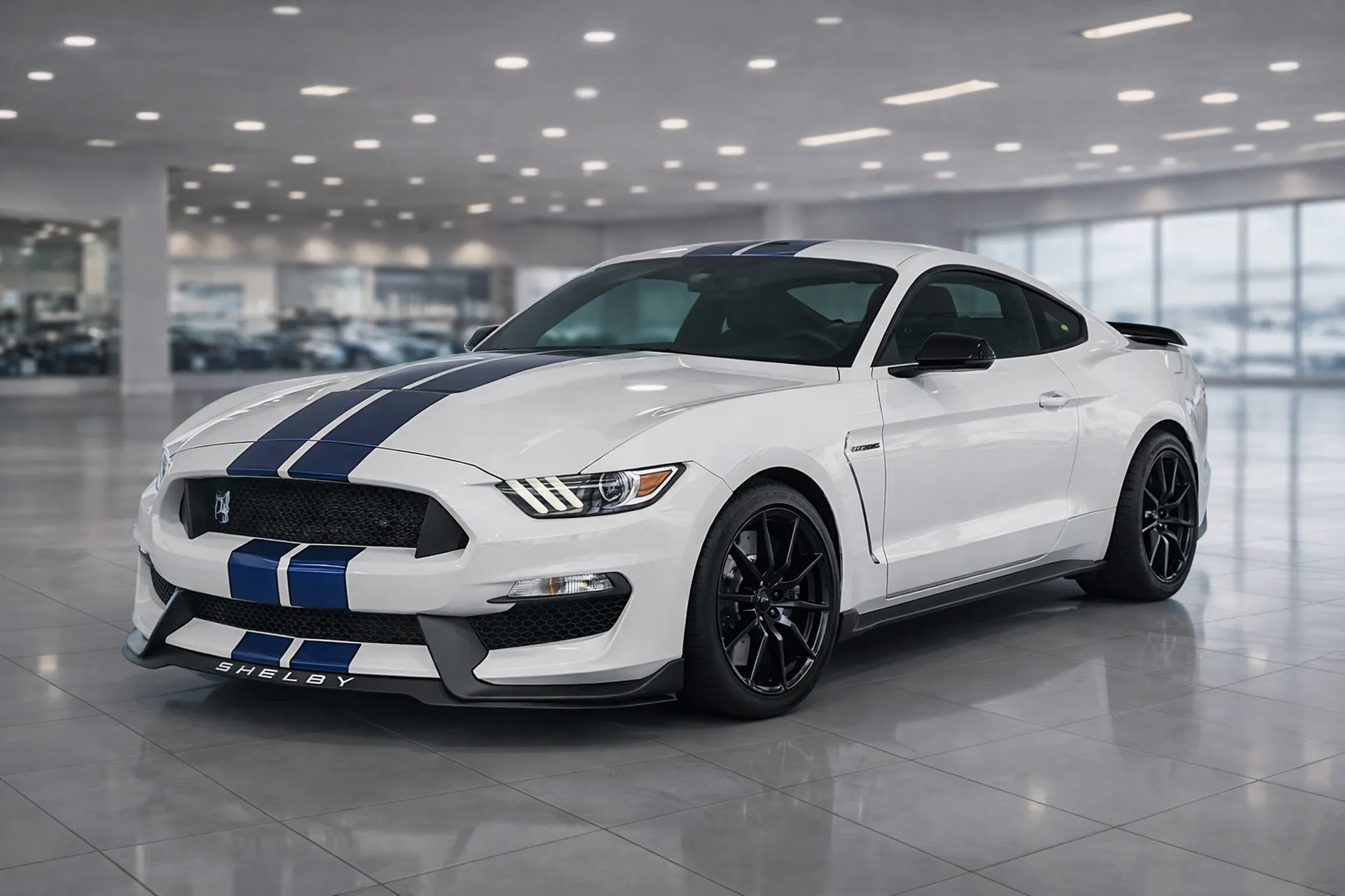 Ford Mustang Shelby GT350 préparée 600 chevaux importée du Canada – vue avant disponible à Bordeaux