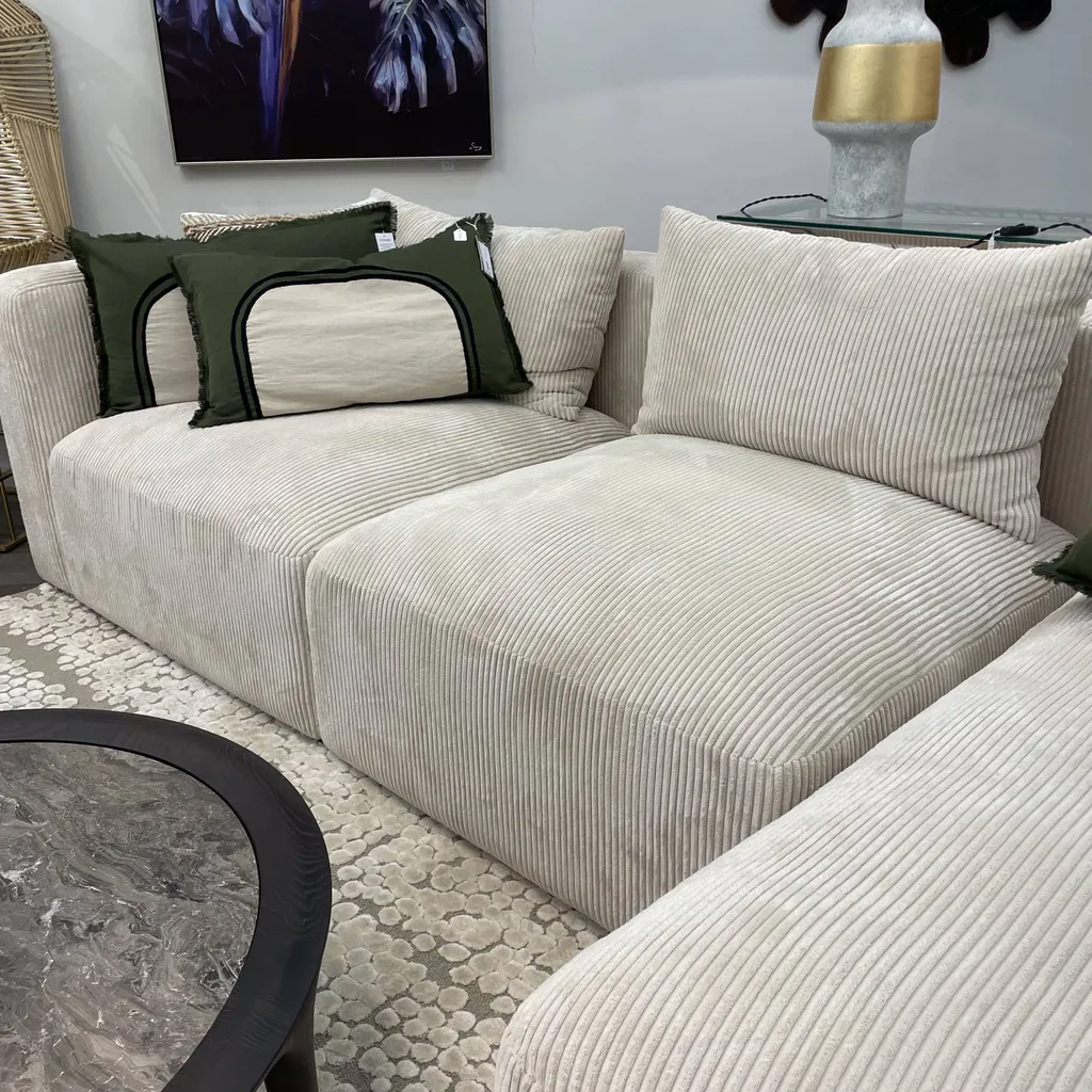 canapé velours côtelé profond à Hyères vers Toulon