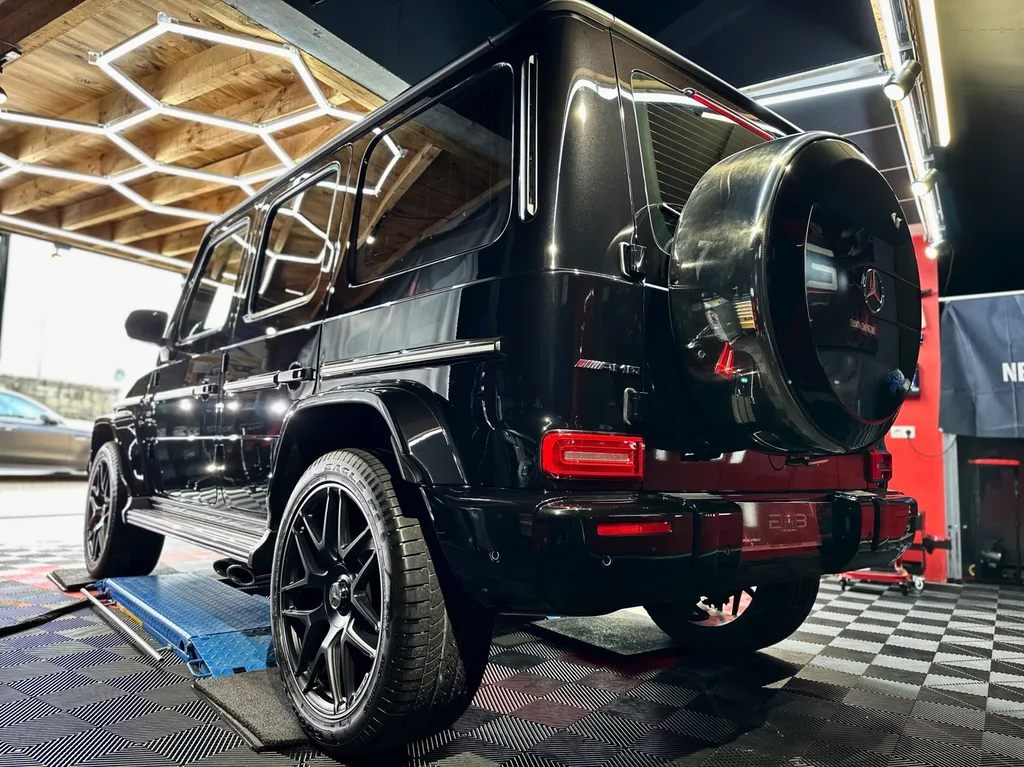 Protection carosserie traitement céramique lyon Mercedes G63 AMG
