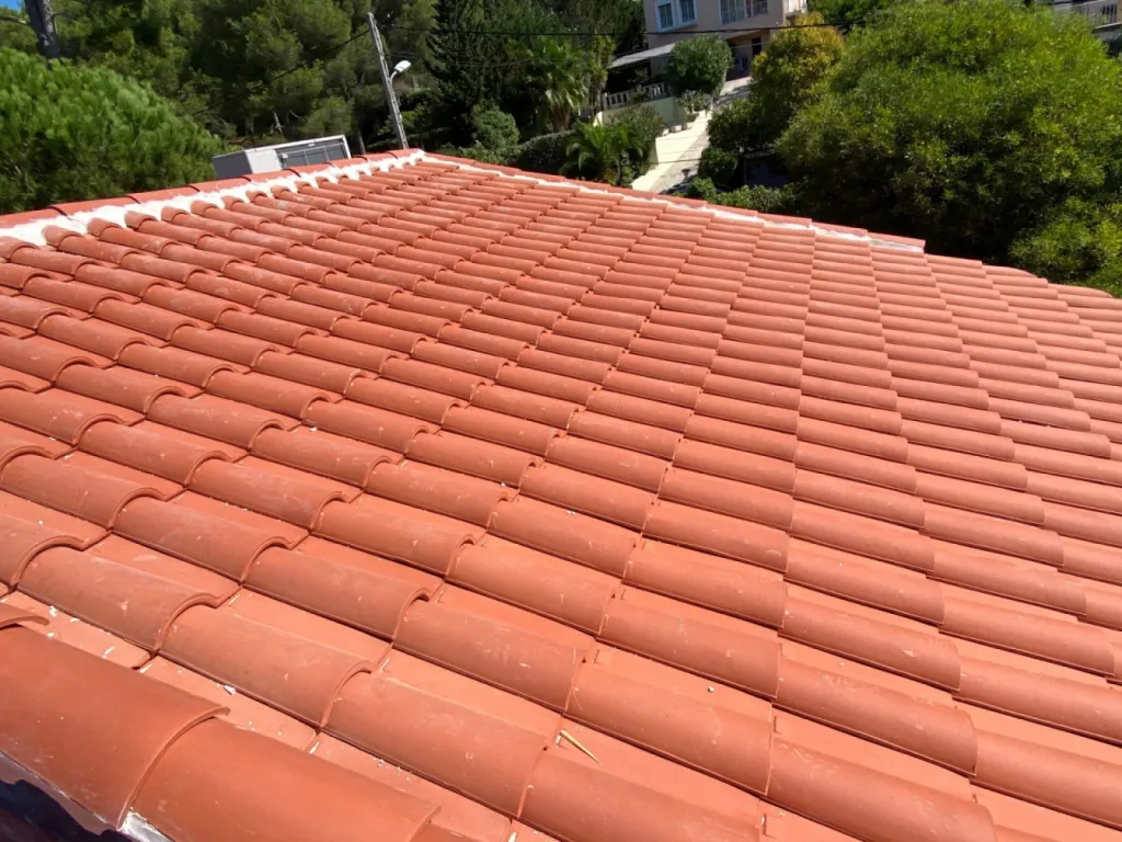 toiture terminée sur martigues