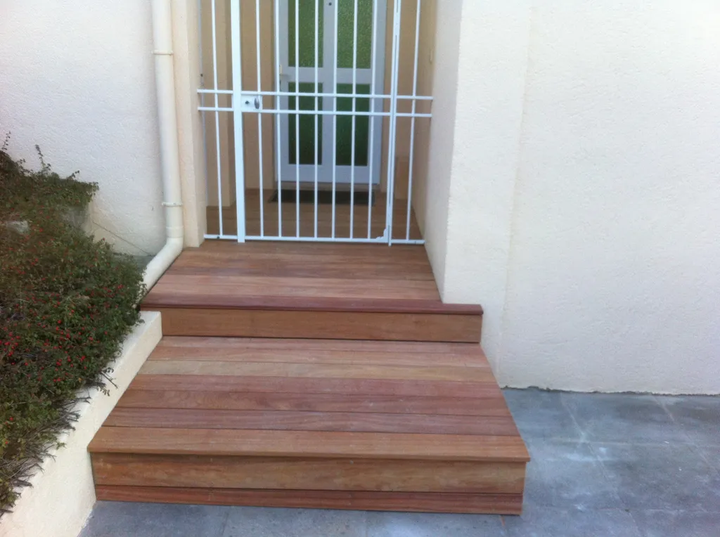 Terrasse en bois exotique Cumaru à Aix en provence