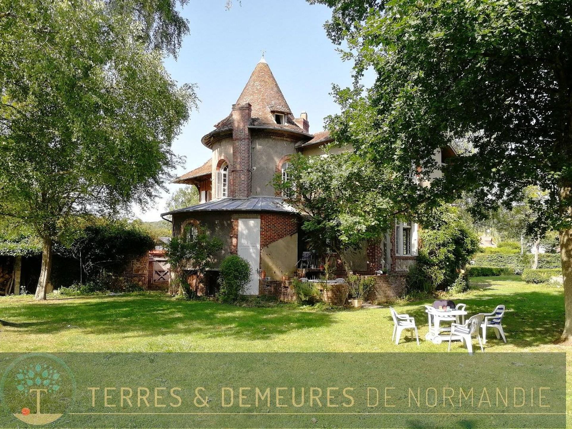 Achat demeure de caractère dans un environnement calme de sans vis-à-vis Cormeilles 27260