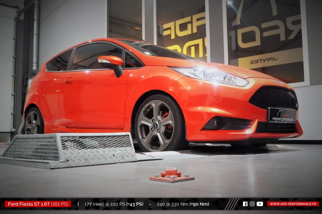 Reprogrammation moteur Le Pontet - Ford Fiesta ST 1.6T 182cv - ADP Performance