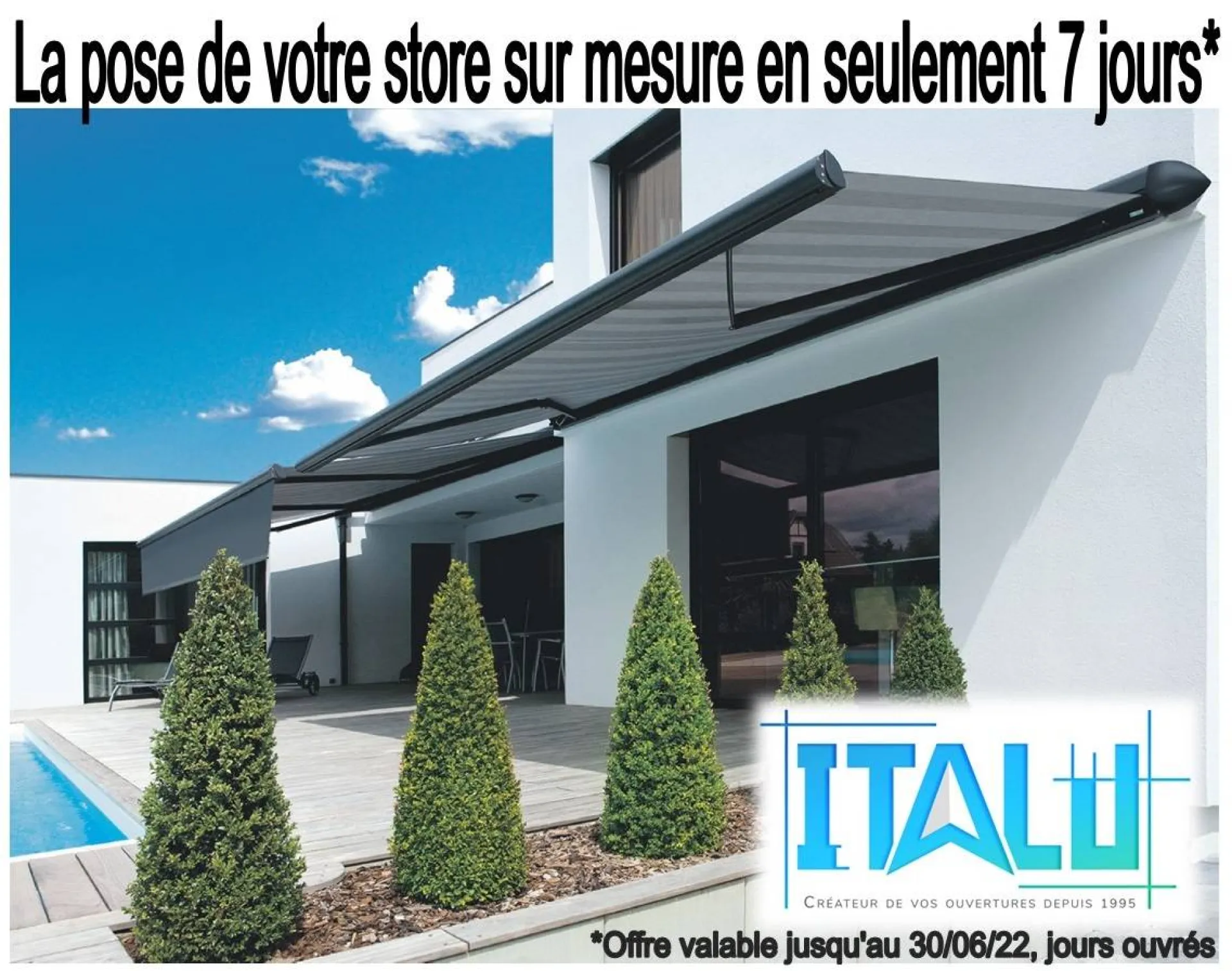 Installation de store en urgence à Mougins dans les alpes maritimes