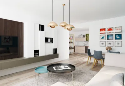 Appartement T3 sous Loi Pinel Rénové proche de la Croix Rousse à Eugène Pons Lyon 4