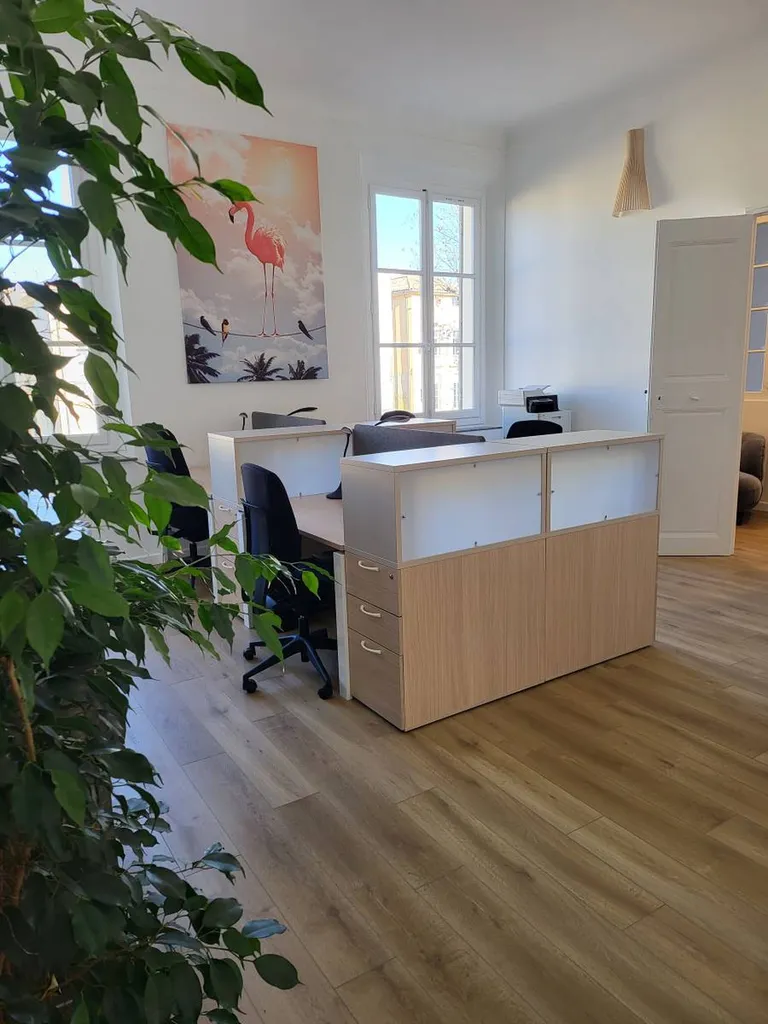 Meuble de bureau Buronomic installé à Aix En Provence