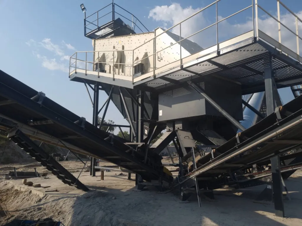 Moderniser nos équipements - Nouvelle ligne de concassage