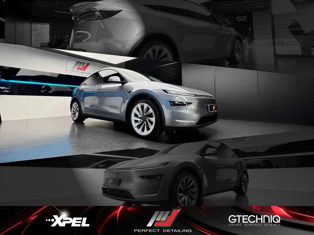 TESLA MODEL Y JUNIPER - PPF PARTIEL + TRAITEMENT CERAMIQUE - LILLE 59