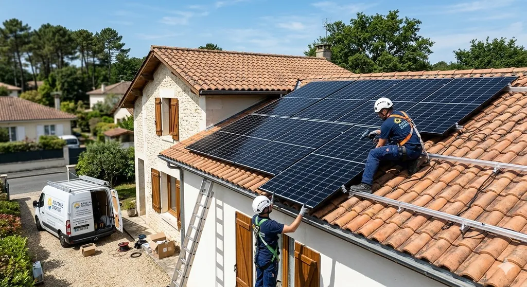 installation panneaux photovoltaiques