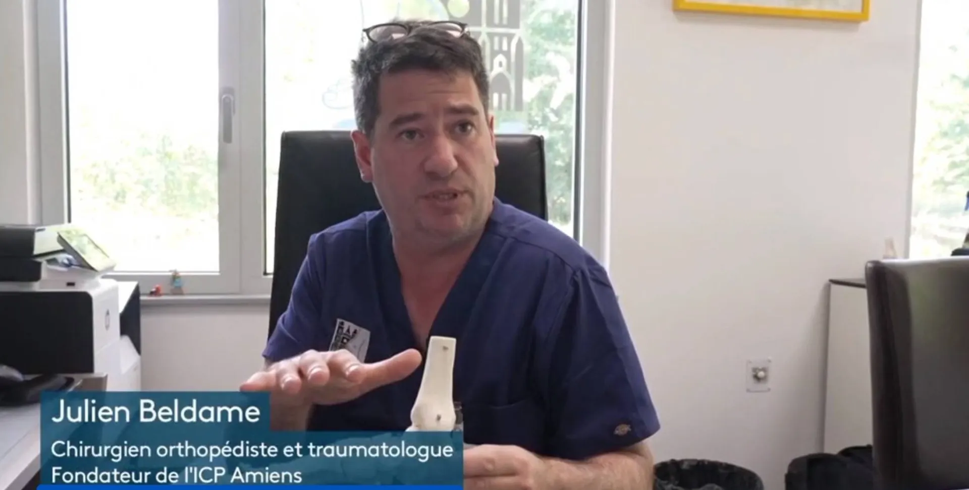 chirurgien orthopédique de la Cheville et du Pied à Paris (ICP Amiens), consulte à l'ICP Paris