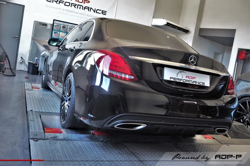 Reprogrammation moteur Arles, St Rémy de Provence - Mercedes C 200 (W205) 184cv - ADP Performance
