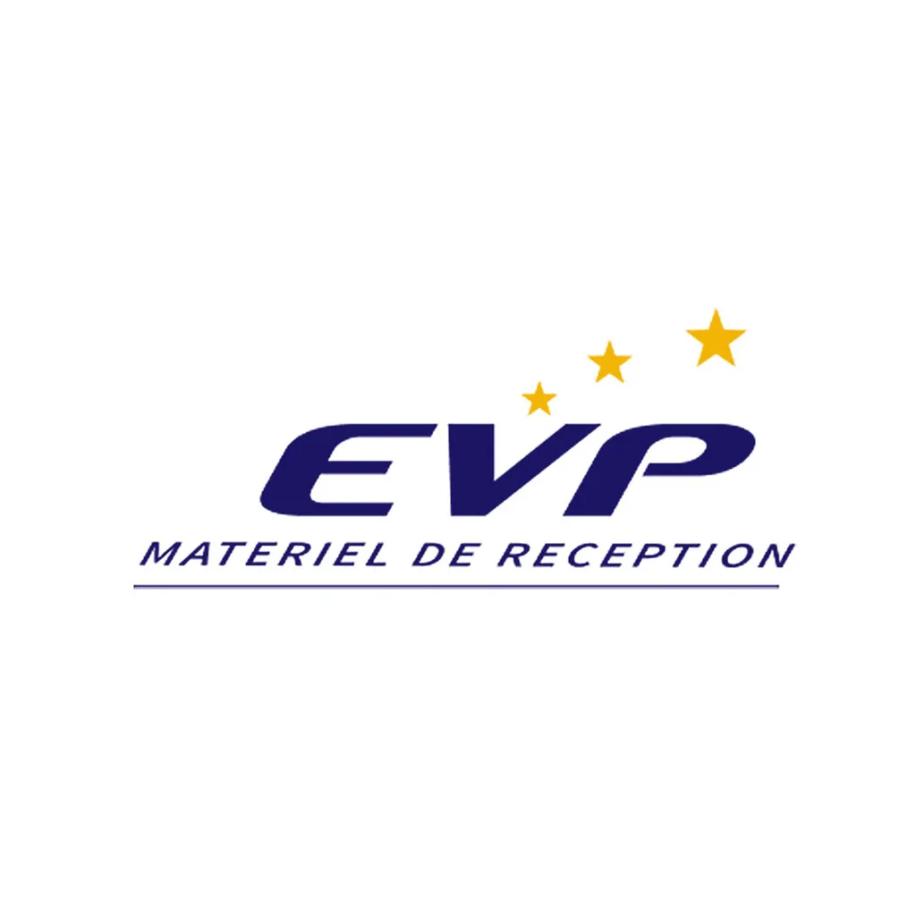 Logo EVP materiel de reception Aubagne 