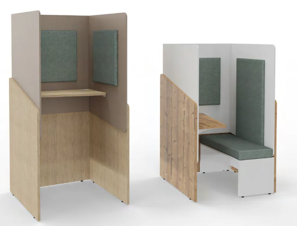 Cabines acoustiques CALME pour des espaces de confidentialité à Nîmes et Alès