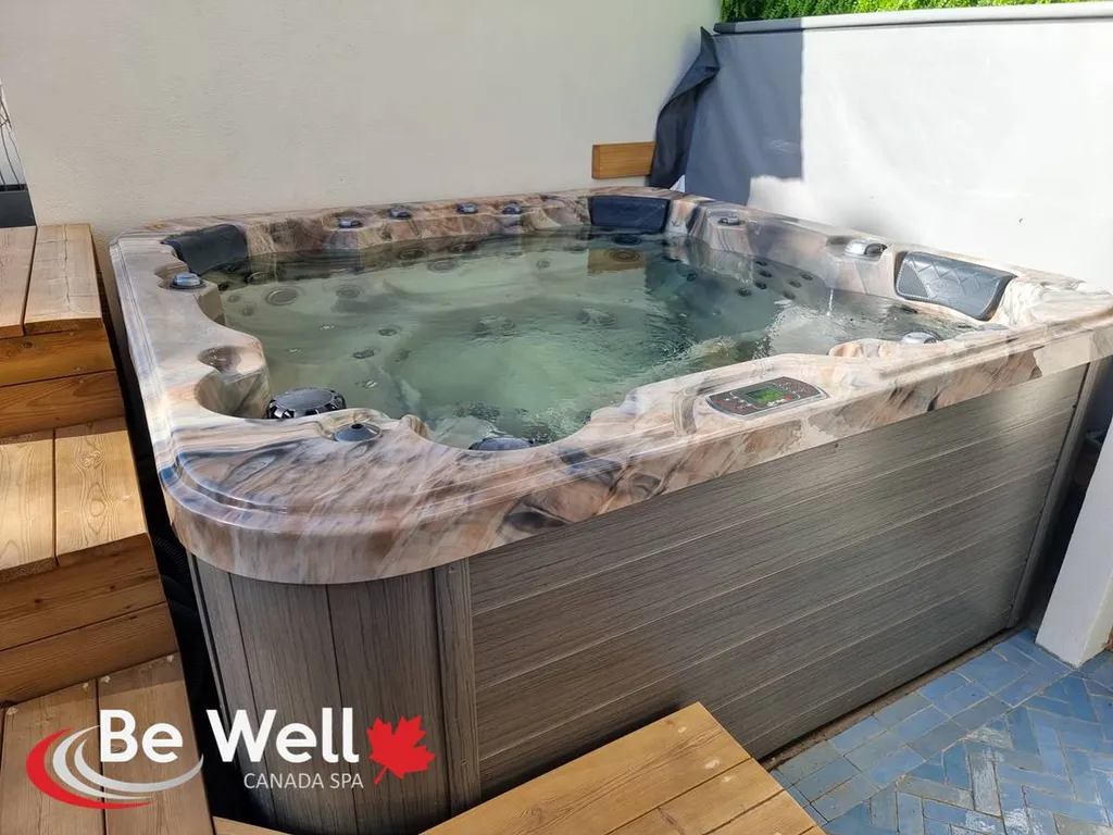 spa canadien 6 place sur un toit terrasse aix en provence