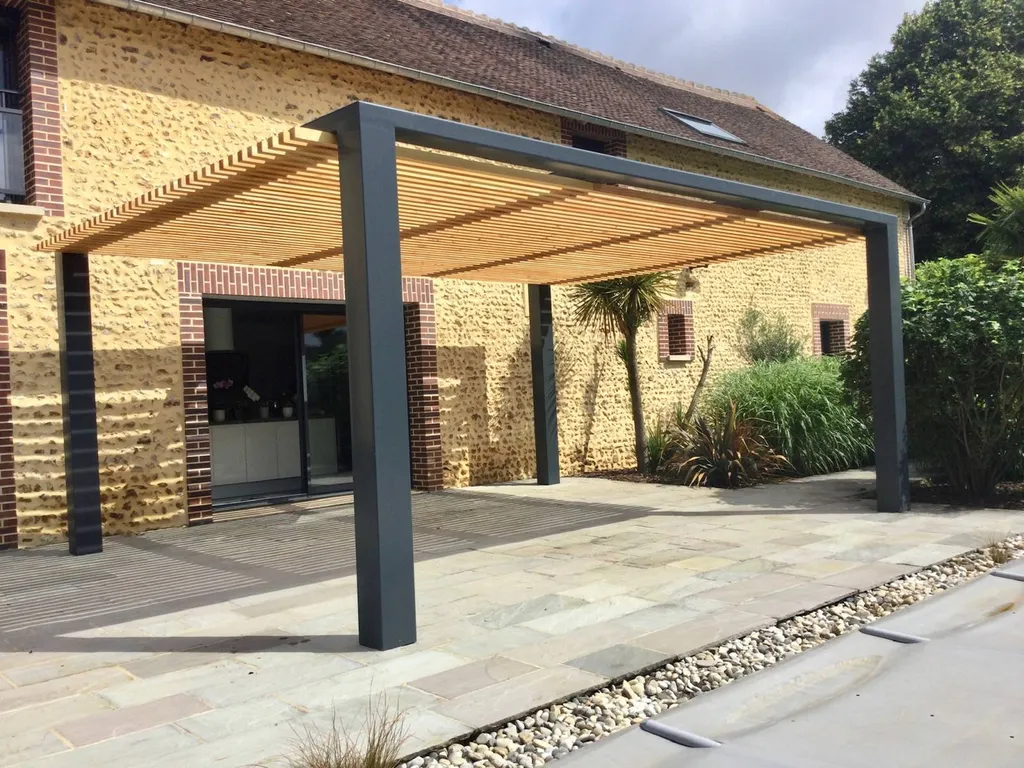 Pergola acier sur mesure