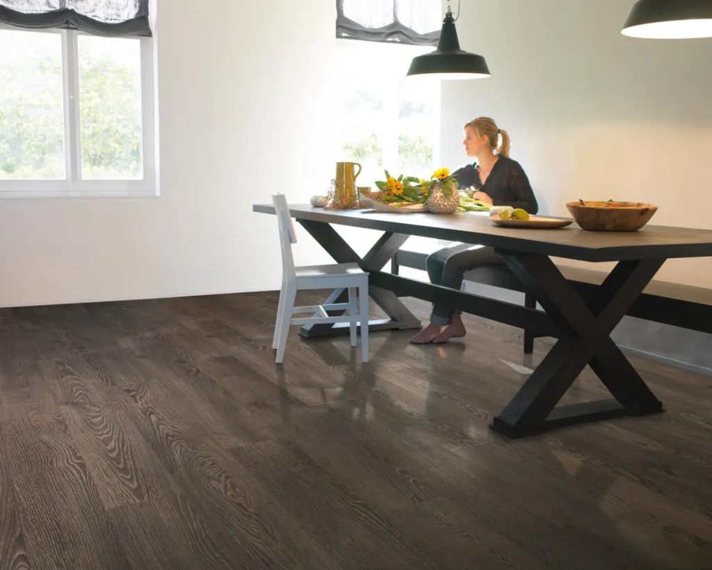 Stratifié QUICKSTEP U1388 chêne vieiili gris monolame