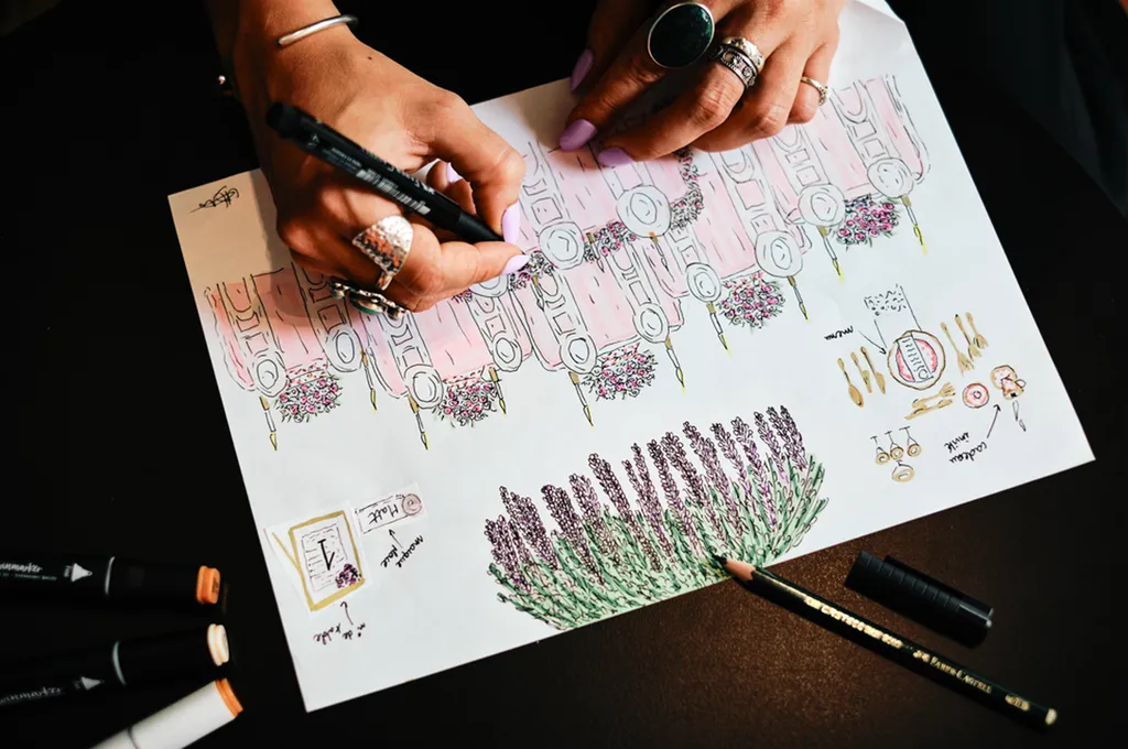 Wedding Designer à Bordeaux : Sublimez votre décoration de mariage avec une équipe de décoratrices professionnelles pour des mariages uniques et personnalisés.- Crédit photo Sandra Lexow. Les Mariages de Mademoiselle L