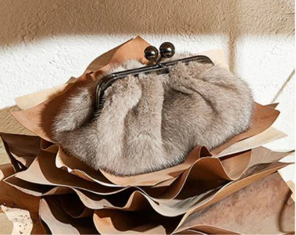 L'élégance du sac Pasticcino en vison 
