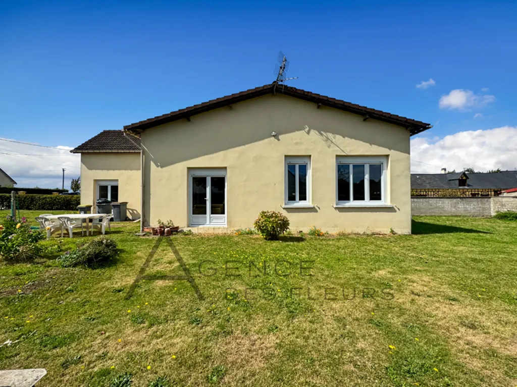 À vendre maison plein-pied de 100 m² sur un terrain de 1632 m² située à La Londe