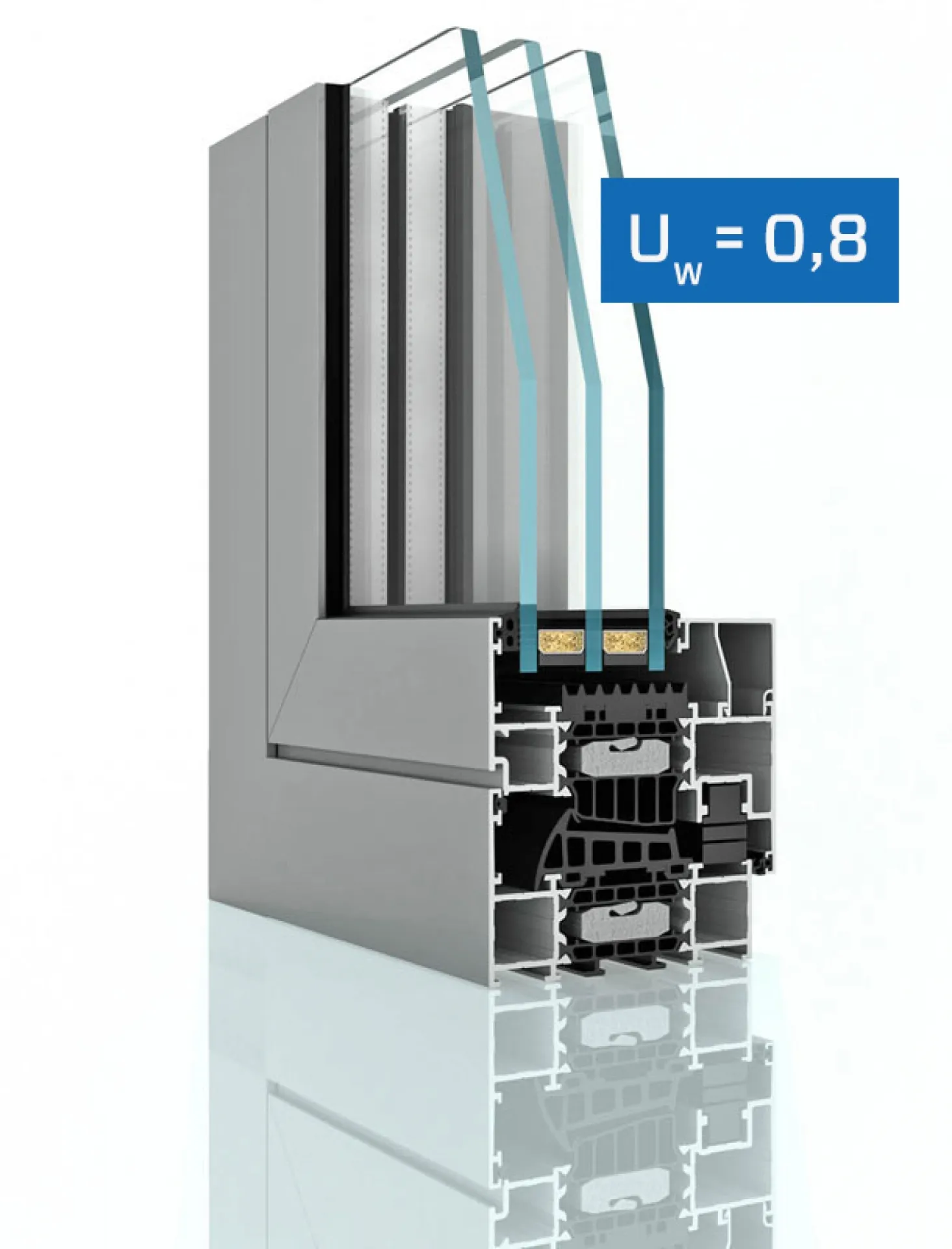 Vente de fenêtre aluminium pour la construction passive à Aix en Provence