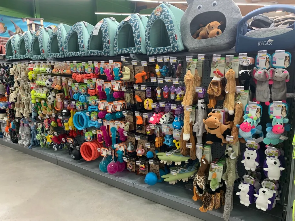 Magasin animalerie pour acheter des jouets pour chien et chat