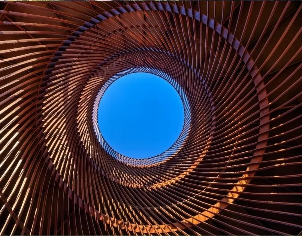 Structure acier corten