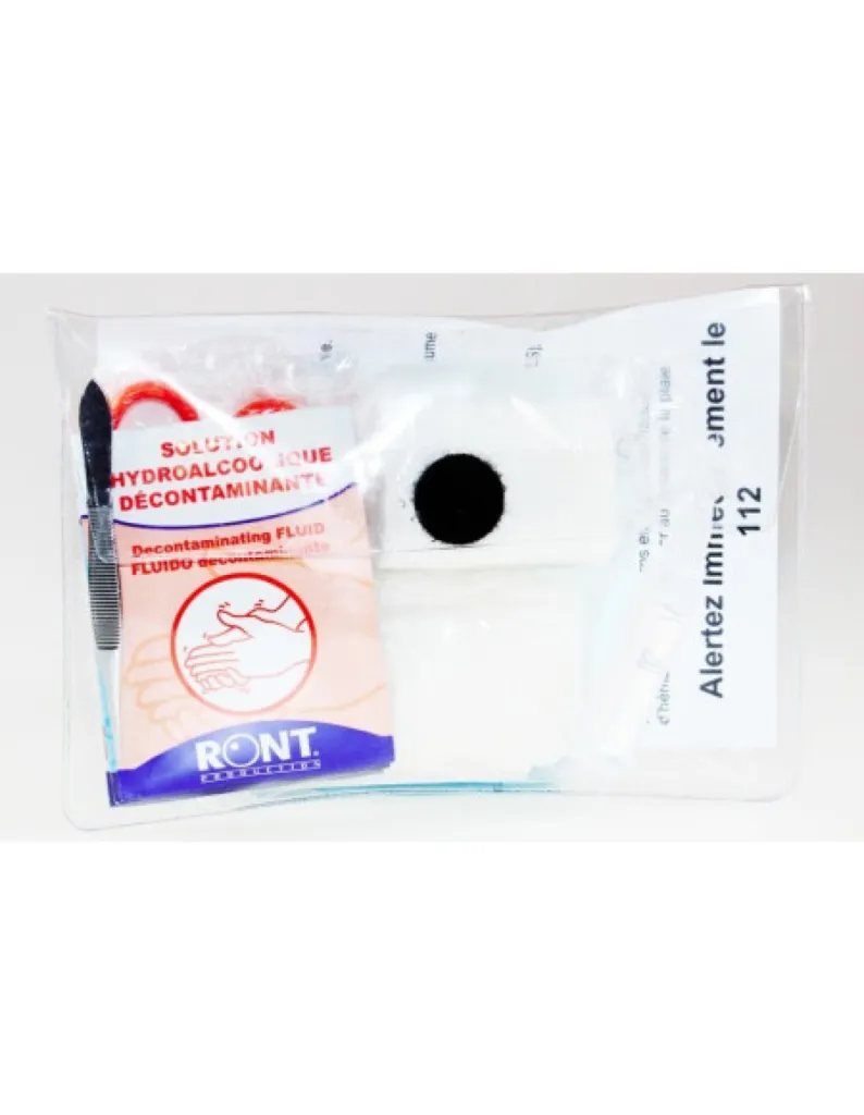 trousse de secours transparente