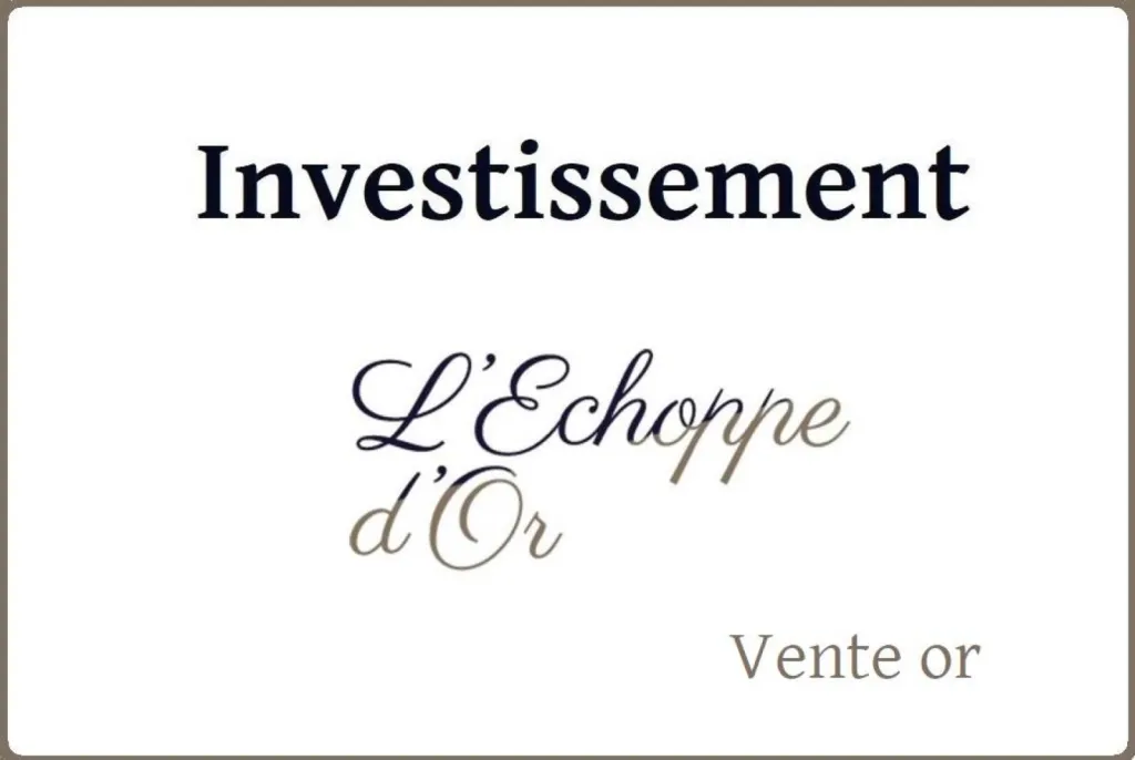 L'or d'investissement à l'Echoppe d'Or Marseille se vend en lingotin à partir de 250€ L'or d'investissement à l'Echoppe d'Or Marseille se vend en lingotin à partir de 250€