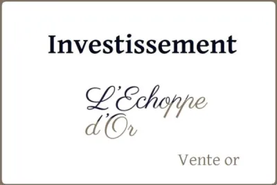 L'or d'investissement à l'Echoppe d'Or Marseille se vend en lingotin à partir de 250€