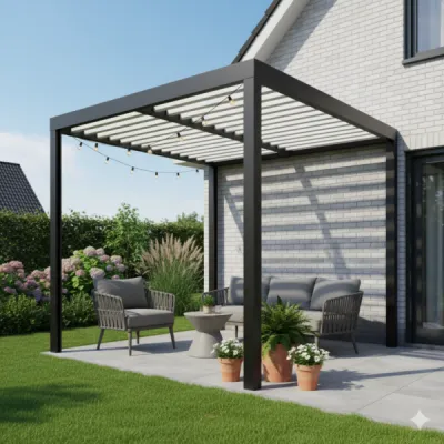 Pergola inférieur à 5m2
