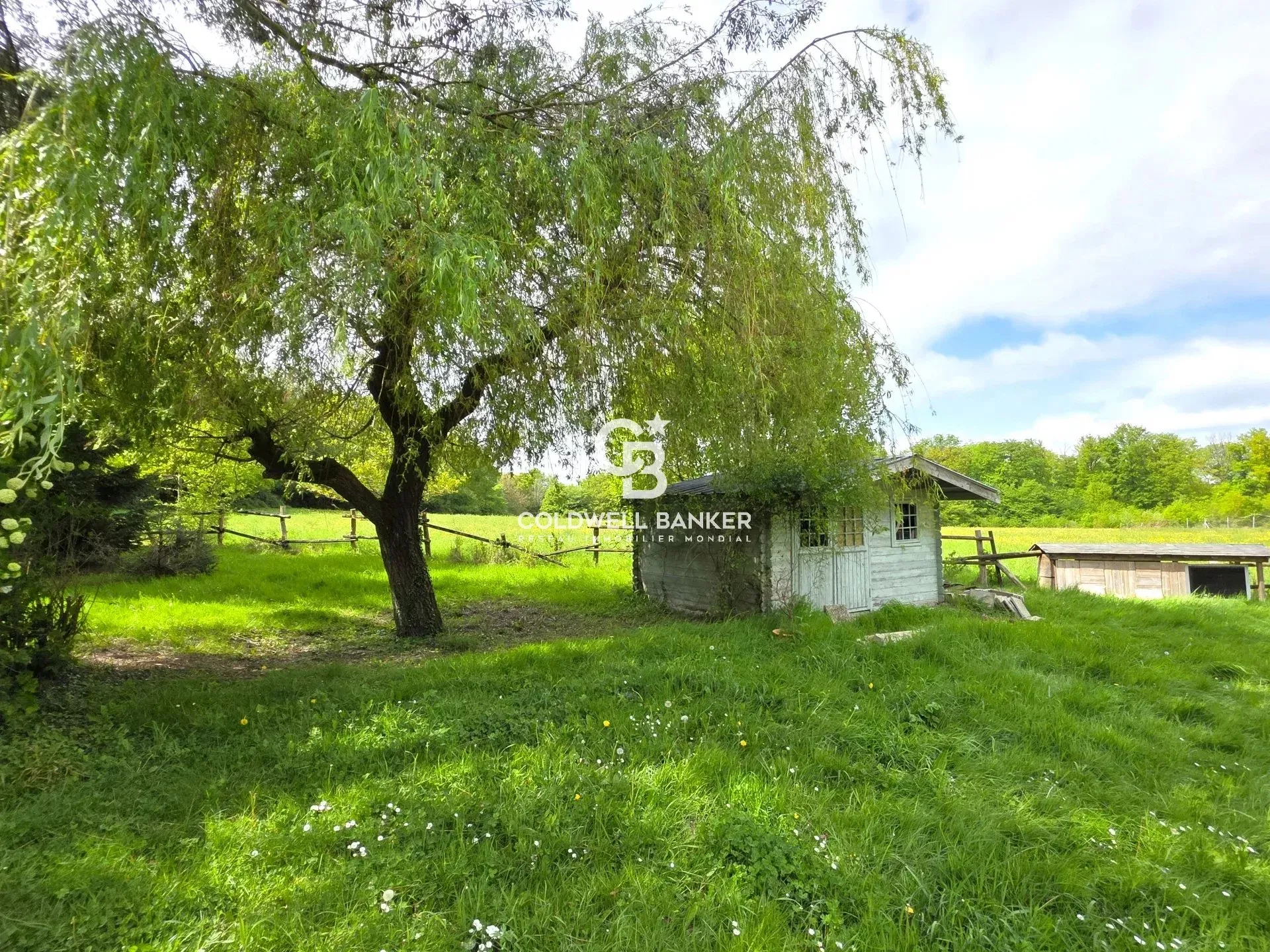 achat longère Sarthe à l'orée de la forêt environnement préservé