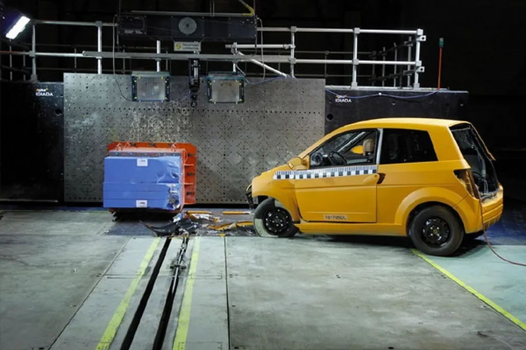 Sécurité voiture sans permis crash test