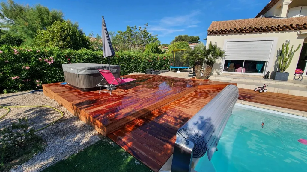 terrasse bois tigre La Ciotat bouches du rhone 13