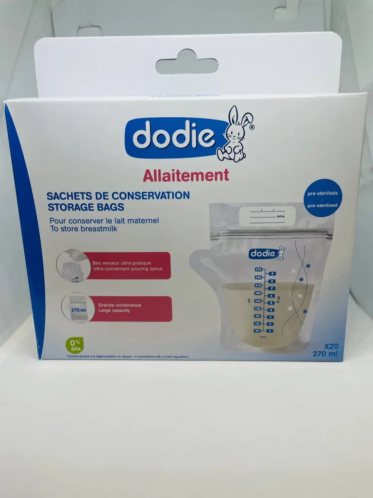 DODIE sachet de conservation lait en pharmacie