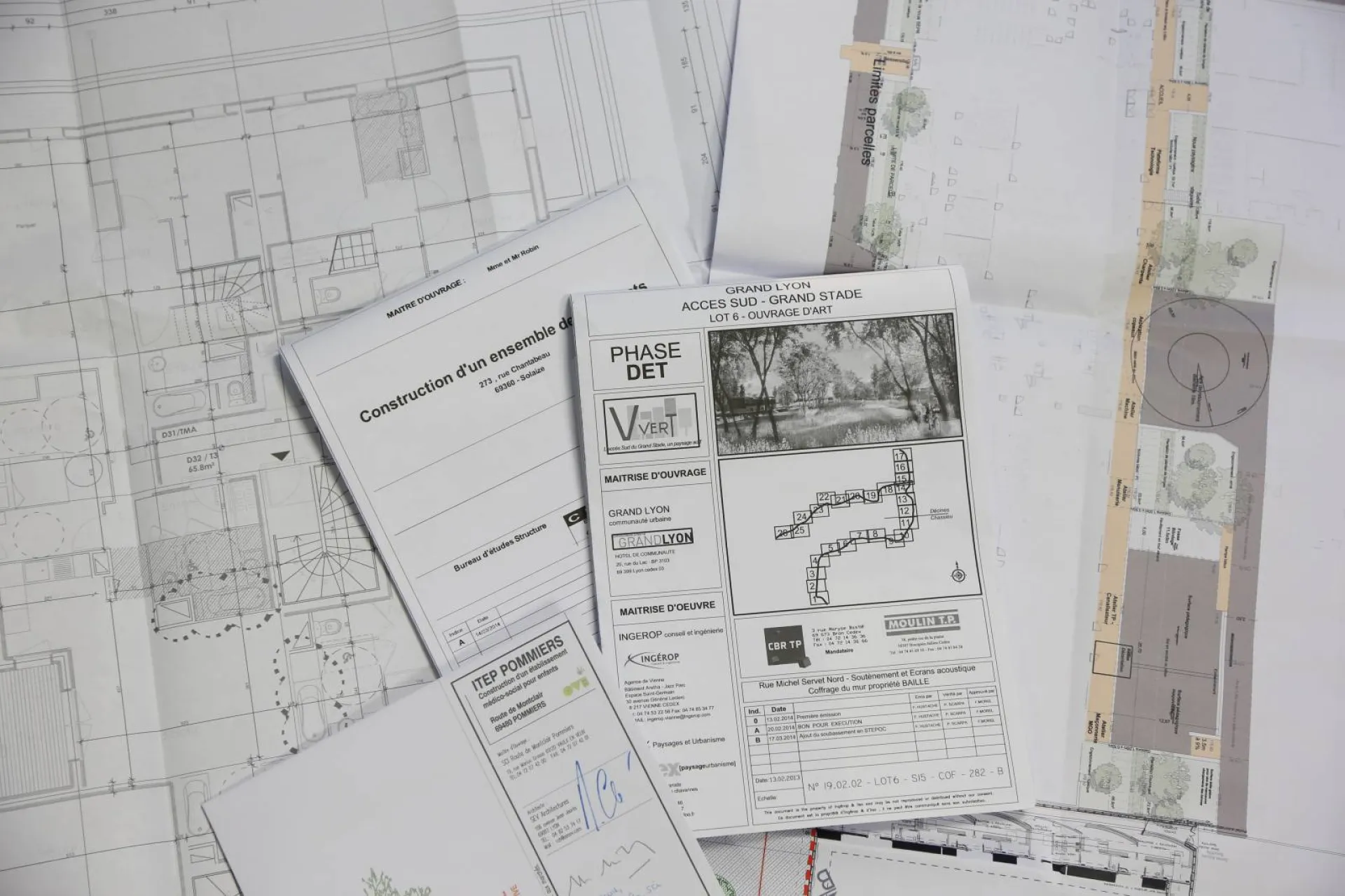 Impression de plan en couleur ou en noir & blanc à Lyon et livrable en France