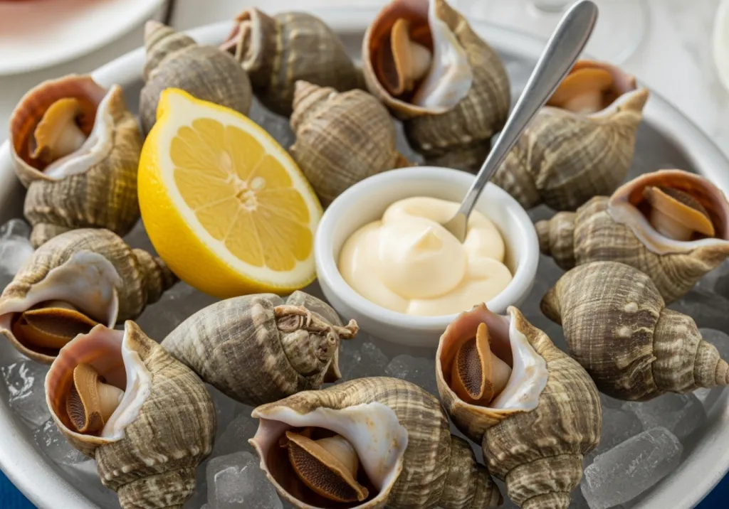 Bulot : coquillage rustique et généreux à la chair ferme pour une bouchée marine authentique et réconfortante